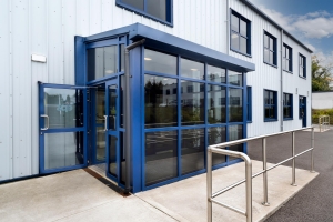 Commercial Aluminium Windows & Doors - Manufactured and Fitted by Bonmahon Joinery Ltd.