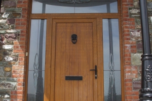 Bonmahon Joinery produces an attractive selection of uPVC front & back doors.